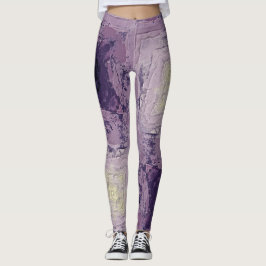 Textura #17 de obra Horizonte Leggings