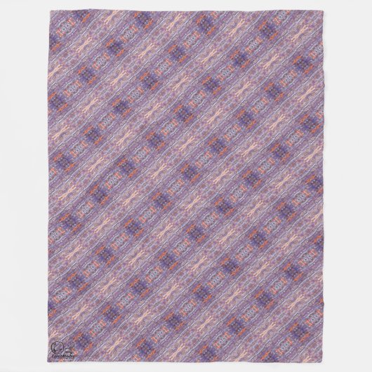 Textura #17 de obra La roca Fleecedecke (Vorderseite)