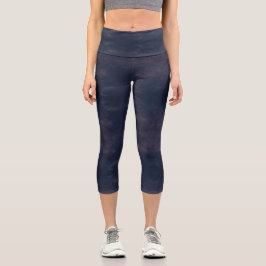 Textura #18 de la obra Fantasía y realidad Capri Leggings