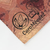 Textura #18 de obra Horizonte Fleecedecke (Ecke)