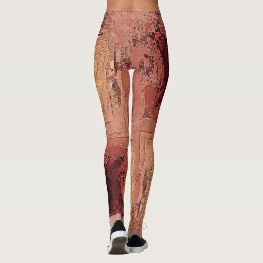 Textura #18 de obra Horizonte Leggings (Rückseite)