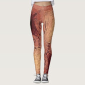 Textura #18 de obra Horizonte Leggings (Vorderseite)