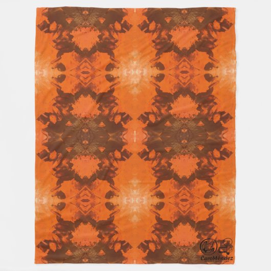 Textura #19 de la obra Nuit Fleecedecke (Vorderseite)