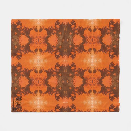 Textura #19 de la obra Nuit Fleecedecke (Vorderseite (Horizontal))