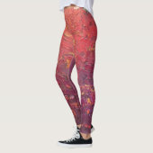 Textura #1 de la obra La puesta del sol Leggings (Links)