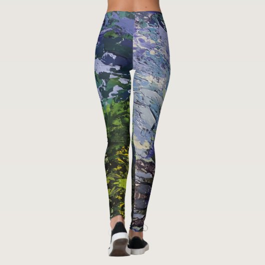 Textura #1 de la obra Maritimo Leggings (Rückseite)