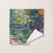 Textura #1 de la obra Viendo a travez de los ojos Badhandtuch Set (Waschlappen)