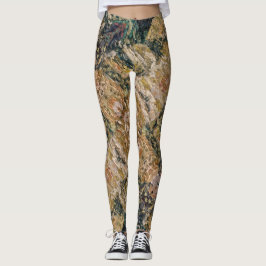 Textura #1 de obra Amanecer Leggings