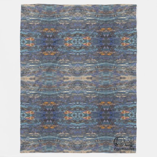 Textura #1 de obra La roca Fleecedecke (Vorderseite)