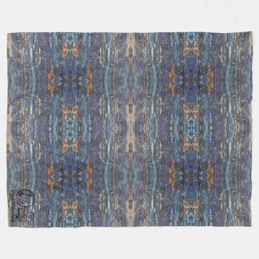 Textura #1 de obra La roca Fleecedecke (Vorderseite (Horizontal))