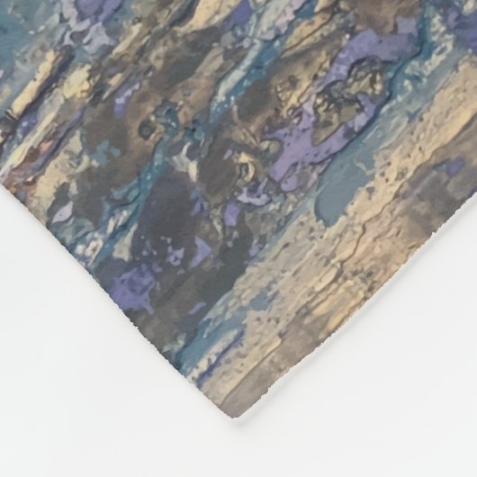 Textura #1 de obra La roca Fleecedecke (Ecke)