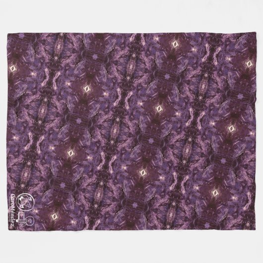 Textura #21 de obra Horizonte Fleecedecke (Vorderseite (Horizontal))