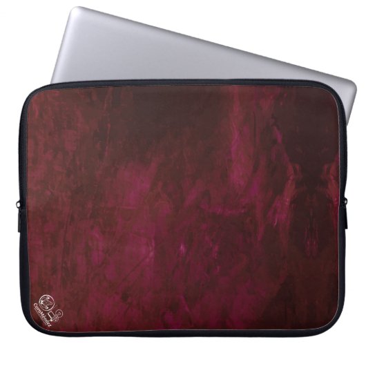 Textura #22 de la obra Fantasía y realidad Laptopschutzhülle (Vorderseite)