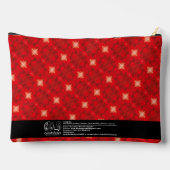 Textura #22 de la obra Nuit Zubehörtasche (Rückseite)