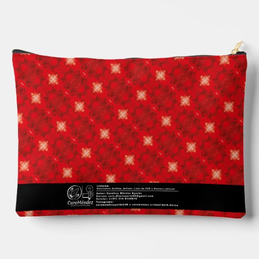 Textura #22 de la obra Nuit Zubehörtasche (Rückseite)