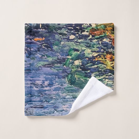 Textura #22 de obra Amanecer Waschlappen (Waschlappen)