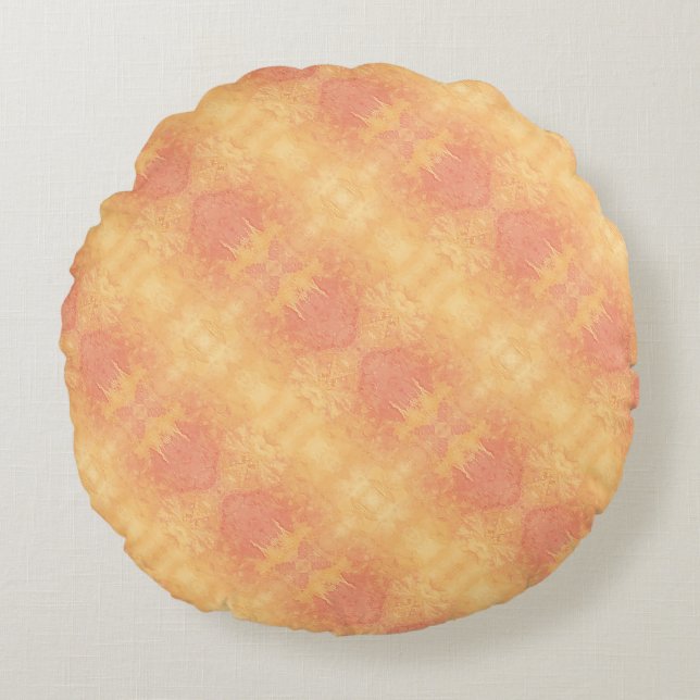 Textura #23 de la obra Nuit Rundes Kissen (Vorderseite)