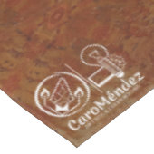 Textura #23 de obra Horizonte Tischdecke (Schrägansicht)