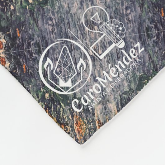  Textura #25 de obra Amanecer Fleecedecke (Ecke)