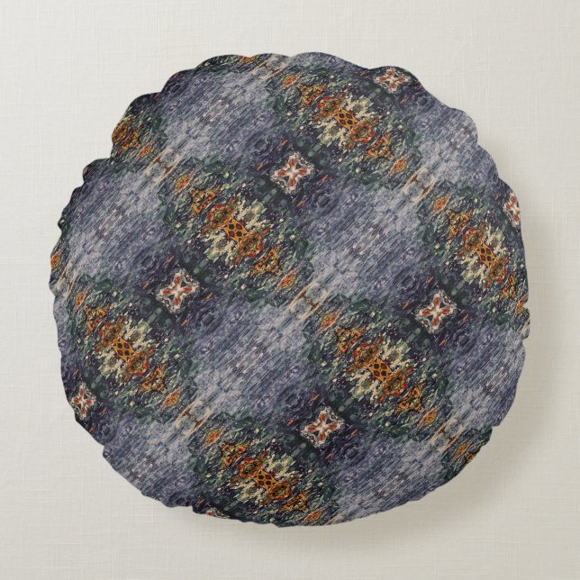 Textura #25 de obra Amanecer Rundes Kissen (Vorderseite)