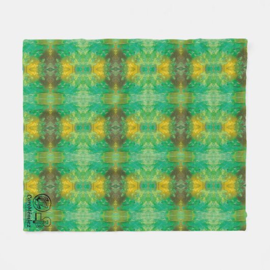 Textura #27 de la obra Nuit Fleecedecke (Vorderseite (Horizontal))