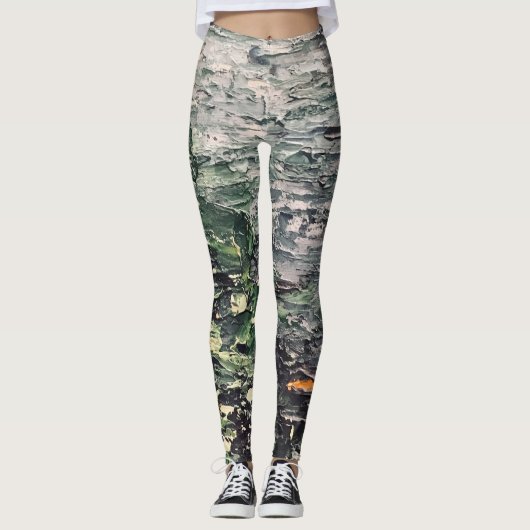 Textura #27 de obra Amanecer Leggings (Vorderseite)