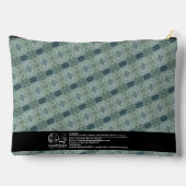 Textura #29 de obra Amanecer Zubehörtasche (Rückseite)