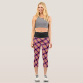 Textura #2.0 de obra Horizonte Capri Leggings (Vorderseite)