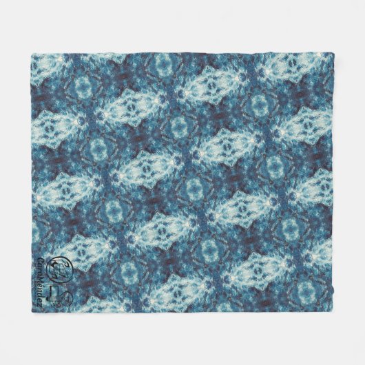 Textura #2 de la obra Cerezas Fleecedecke (Vorderseite (Horizontal))