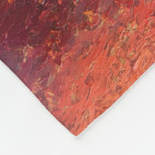 Textura #2 de la obra La puesta del sol Fleecedecke (Ecke)