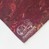 Textura #2 de la obra La puesta del sol Fleecedecke (Ecke)