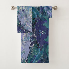 Textura #2 de la obra Maritimo Badhandtuch Set