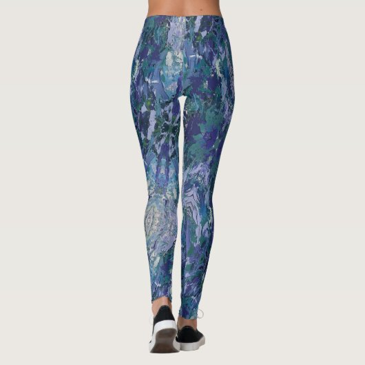 Textura #2 de la obra Maritimo Leggings (Rückseite)