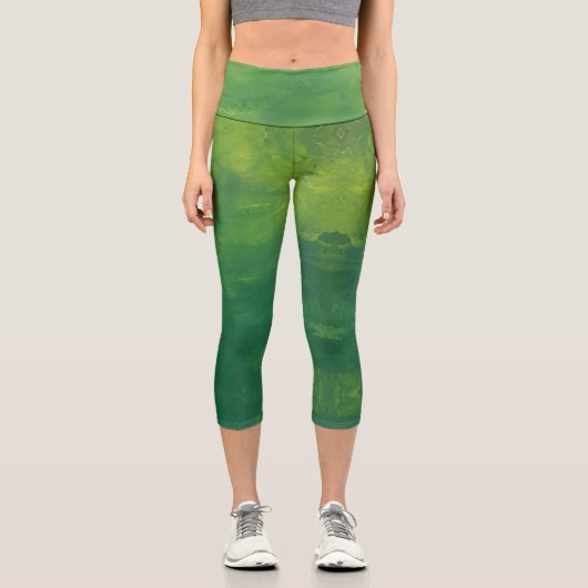 Textura #2 de la obra Nuit Capri Leggings (Vorderseite)