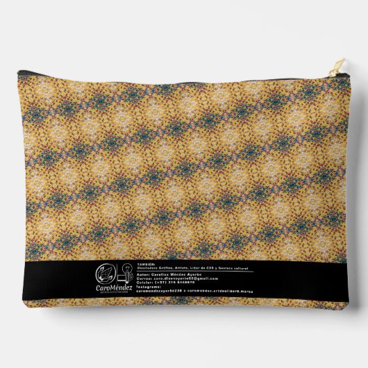 Textura #2 de la obra Piña. SERIE Zubehörtasche (Rückseite)