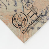 Textura #2 de la obra Viendo a travez de los ojos Fleecedecke (Ecke)