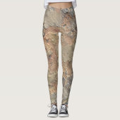 Textura #2 de obra Amanecer Leggings (Vorderseite)
