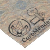 Textura #2 de obra Amanecer Tischdecke (Schrägansicht)