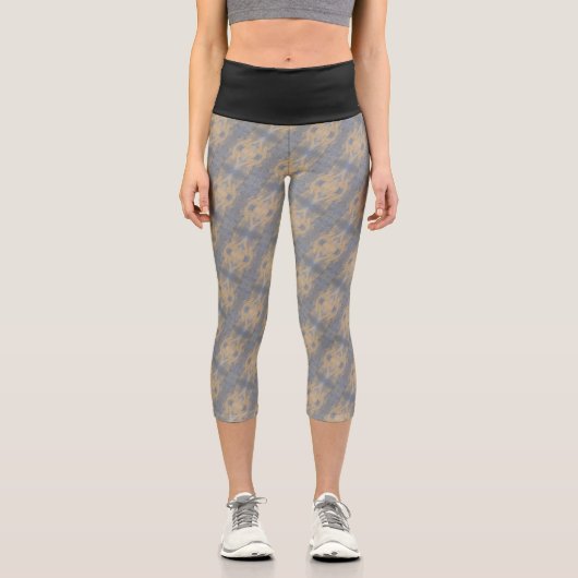 Textura #2 de obra La roca Capri Leggings (Vorderseite)