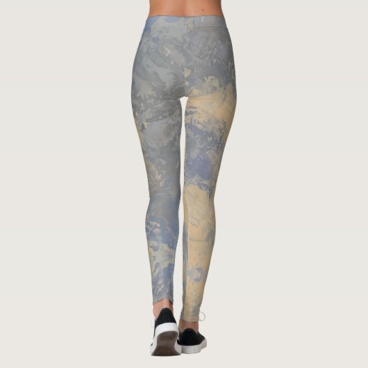 Textura #2 de obra La roca Leggings (Rückseite)
