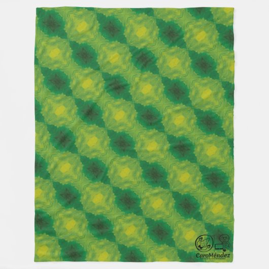 Textura #31 de la obra Nuit Fleecedecke (Vorderseite)