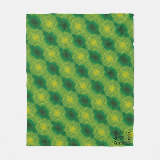 Textura #31 de la obra Nuit Fleecedecke (Vorderseite)