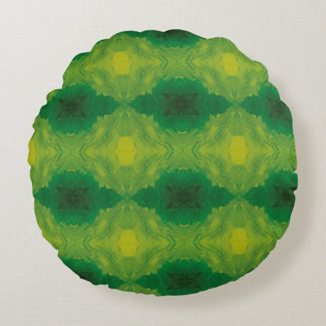 Textura #31 de la obra Nuit Rundes Kissen (Vorderseite)