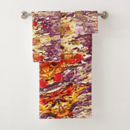 Textura #32 de obra Amanecer Badhandtuch Set