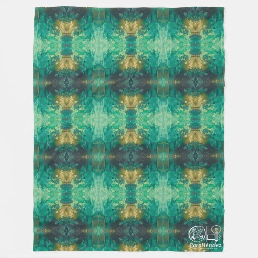 Textura #33 de la obra Nuit Fleecedecke (Vorderseite)