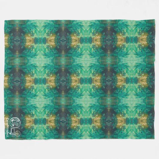 Textura #33 de la obra Nuit Fleecedecke (Vorderseite (Horizontal))