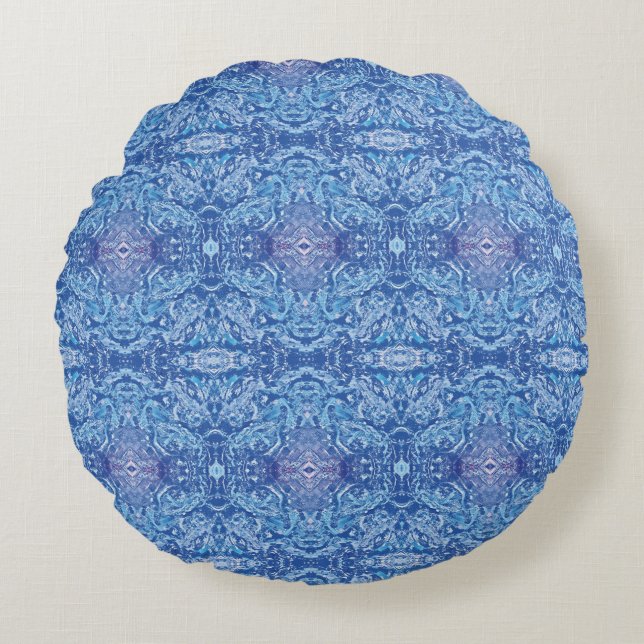 Textura #33 de obra Horizonte Rundes Kissen (Vorderseite)