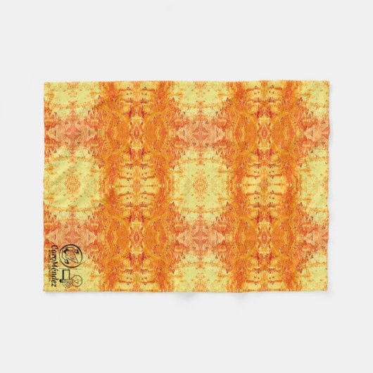 Textura #34 de obra Horizonte Fleecedecke (Vorderseite (Horizontal))