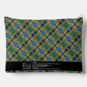 Textura #36 de obra Horizonte Zubehörtasche (Rückseite)