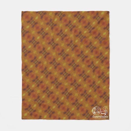 Textura #38 de la obra Nuit Fleecedecke (Vorderseite)